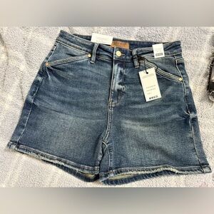 Judy Blue Women's Classic Jean Shorts - Dark Blue